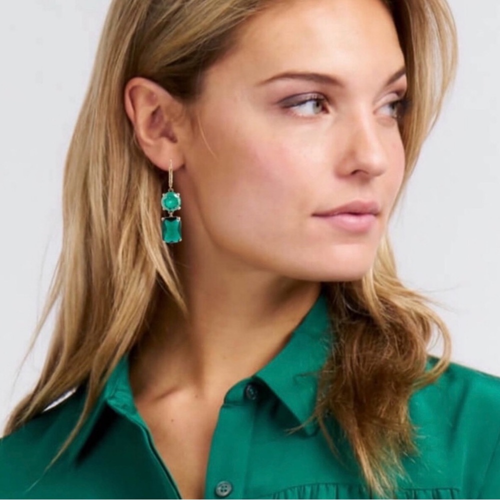 KATE SPADE Shine On Mismatched Linear Earrings - Picture 2 of 5